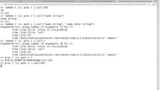 Proc vs Lambda in Ruby