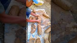 Roof glazed tile straw mud- Good tools and machinery make work easy