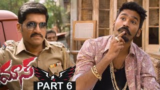 Mass(Maari) Telugu Movie Part 6 | Dhanush | Kajal | Vijay Yesudas | Robo Shankar