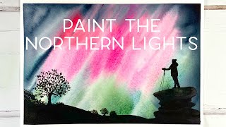 Paint the Northern Lights!