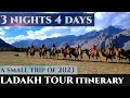 3 Nights 4 Days a small trip of ladakh | Itinerary| Ladakh tour 2023