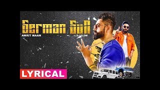 Amrit Maan | German Gun | Most Attitude Whatsapp Status | Ft DJ Flow | Latest Punjabi Songs