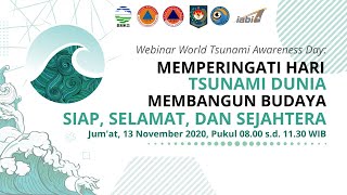 WEBINAR TSUNAMI AWARENESS DAY