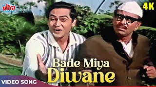 BADE MIYA DIWANE 4K - Mohamemd Rafi Songs - Joy Mukherjee - Shagird 1967 Songs