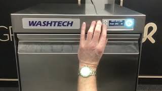 Washtech how to prime the chemical on the digital controller