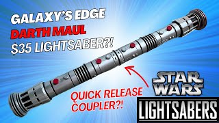 NEW - $35 Darth Maul Lightsaber Toy from Galaxy's Edge + Disney Store