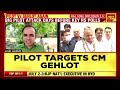 ashok gehlot vs sachin pilot reignites in rajasthan pilot questions cm gehlot s leadership