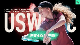 2022 USWDGC | FINALF9 | King, Scoggins, Salonen, Oliva | Jomez Disc Golf