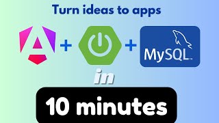 Generate Java Spring Boot API and Angular in minutes by setting up Offline code generator