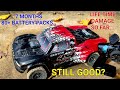 ARRMA Senton 3S BLX Lifetime DAMAGE REPORT. Do they really last? 80+ Battery packs later