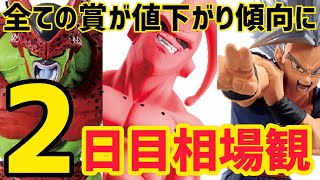 【2日目相場】オムニバスビーストは全て値下がり傾向に！！！ドラゴンボール　フィギュア　一番くじ　相場　ビースト　魔人ブウ　セルマックス　スーパーヒーロー　ドラゴンボール　相場観　最新情報