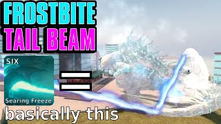 Frostbite Godzilla Gets a TAIL BEAM: This is How | Kaiju Universe Roblox