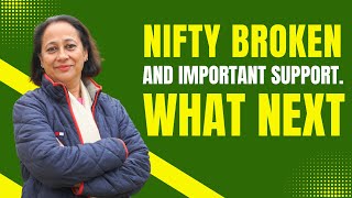 StockPro | NIFTY BROKEN AND IMPORTANT SUPPORT. WHAT NEXT