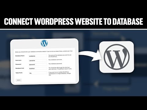 How do I create a MySQL database in WordPress?