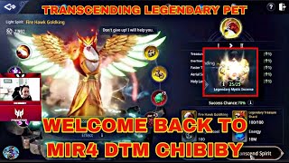 MIR4-DTM CHIBIBY TRANSCEND LEGENDARY SPIRIT | FAIL OR SUCCESS??? | MIR4 IS DOING IT AGAIN