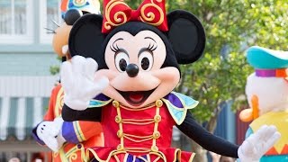 4K Flight of Fantasy Parade 2015 ミニポジ Minnie 香港ディズニーランド HKDL