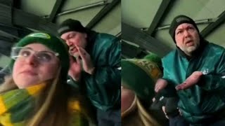 Philadelphia Eagles Ban Fan Who Hurled Vile Insults at Woman Cheering for Packers During Playoff Gam