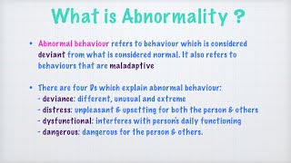 Meaning of abnormality| #abnormalpsychology #psychologicaldisorders