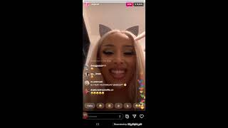 Doja Cat 🌺 Playing With Instagram Live Filters