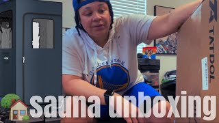DOES THIS HOME SAUNA REALLY WORK? |UNBOXING & REVIEW  #sauna   #amazon  #unboxin