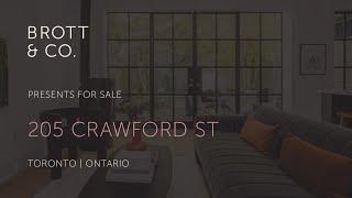 205 Crawford St | Trinity Bellwoods | Toronto