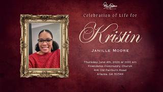Celebration of Life for Kristin Janille Moore