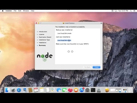How to Install Node.js on Mac OS X How to Install Node.js on Mac OS X