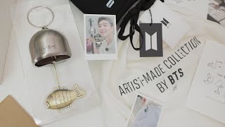 Unboxing BTS RM's wind chime + jogger pants! Artist Made Collections by BTS RM