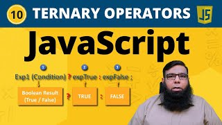 Ternary Operator in JavaScript || JavaScript Full Course || Class 10.