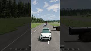 cars vs speed bump \u0026 cannon - beamng.drive #455