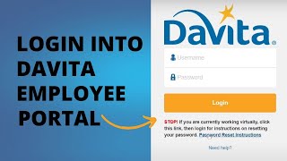 How To Login DaVita Employee Portal Account Online 2022?