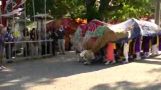 平成24年日曜日朝神社（鳥居下下段）