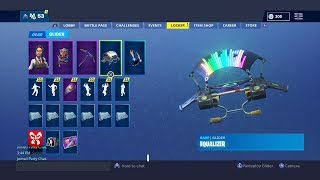 new free equalizer glider 14 days of fortnite - equalizer fortnite