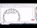 text tool and all properties in coreldraw 2020.