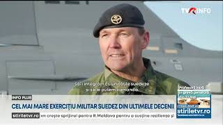 Suedia a încheiat cel mai mare exerciţiu militar din ultimii 30 de ani