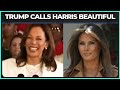 Trump Compares Harris To HIS WIFE