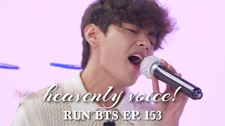 Taehyung singing “Coward” & “Drunken Truth” in Run BTS ep. 153 (eng sub)
