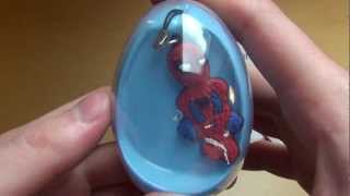 SpiderMan Spray Candy and Premium Marvel Super Hero Squad