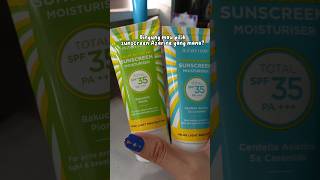 Rekomendasi sunscreen Azarine sesuai jenis kulit #sunscreen #azarine