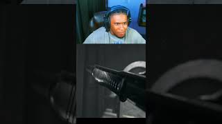 Finding a “gun” in a horror game… #gaming #trending #shorts