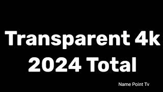 How To Pronounce Transparent 4k 2024 Total | Pronunciation Transparent 4k 2024 Total | How To Say