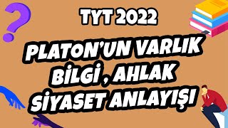 Platon’un Varlık, Bilgi, Ahlak, Siyaset Anlayışı | TYT Felsefe 2022 #hedefekoş