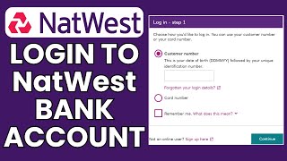 NatWest Bank Sign In: How to Login to Your NatWest Bank Online Banking Account?