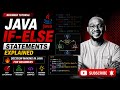 Java If-Else Statements Explained | Decision Making in Java for Beginners