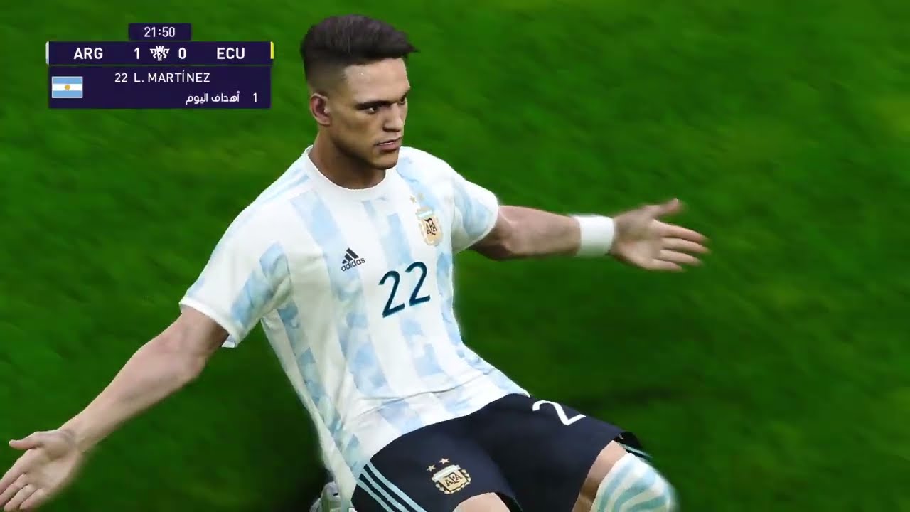 EFOOTBALL 2024 ARGENTINA VS ECUADOR | QUALIFIERS WORLD CUP 2026 | PS5 ...