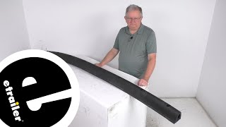 etrailer | A Closer Look at the Pre-Drilled Round Rubber Trailer Bumper