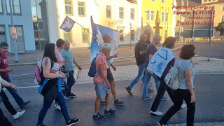 MONTAGSSPAZIERGANG für Frieden, Freiheit, Selbstbestimmung und Souveränität - KAMENZ, 04.09.2023 🕊