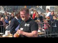 the world s largest fish cake fried in harstad 2019.05.11 4k