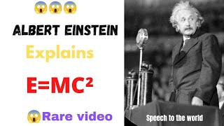 Albert Einstein Explains Theory of Relativity😱 | Albert Einstein Real video