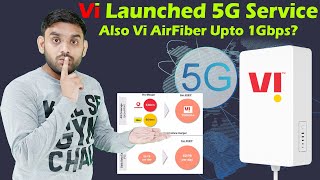 VI Launched 5G Service in India | Completed Min Obligation | Vi AirFiber Home Broadband | Vi 5G |